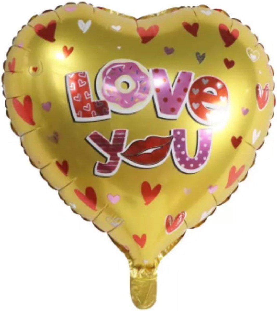 Folieballon love you hart 45 cm