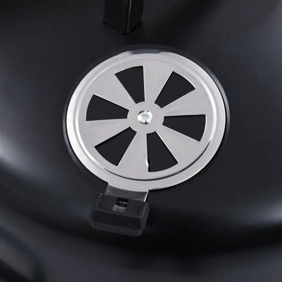 vidaXL Houtskoolroker barbecue-grill 3-in-1 40x80 cm van VidaXL — afbeelding 3