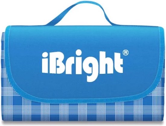 iBright Picknick kleed XXL - Picknickkleed Waterdicht Opvouwbaar - 200x200 cm -... | bol.com