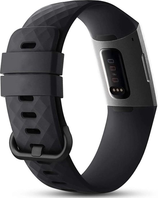Fitbit Charge 3 & 4 bandje Siliconen Activity tracker bandje