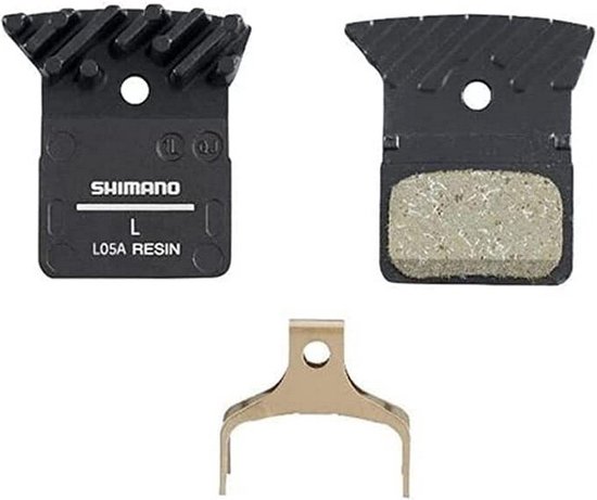 Shimano Original L05A remblok disc voor race/gravel met koelvin van Shimano — afbeelding 3