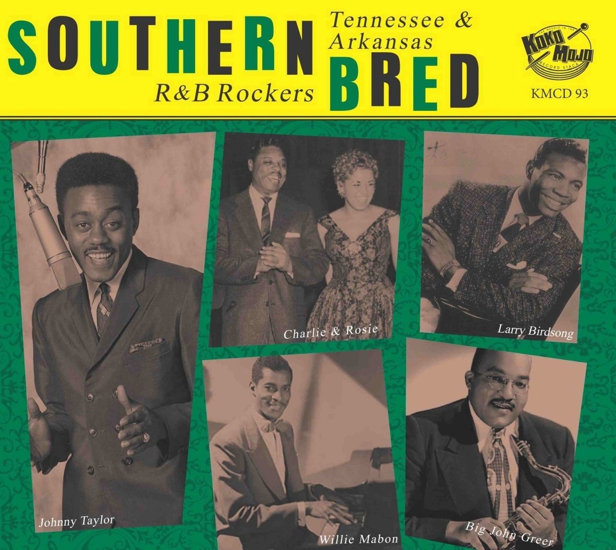 Various Artists - Southern Bred Vol.27 Tennessee & Arkansas R&B Rockers (CD)