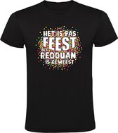 Ce n'est pas la fête tant que Redouan n'est pas T-shirt homme | chemise | Noir