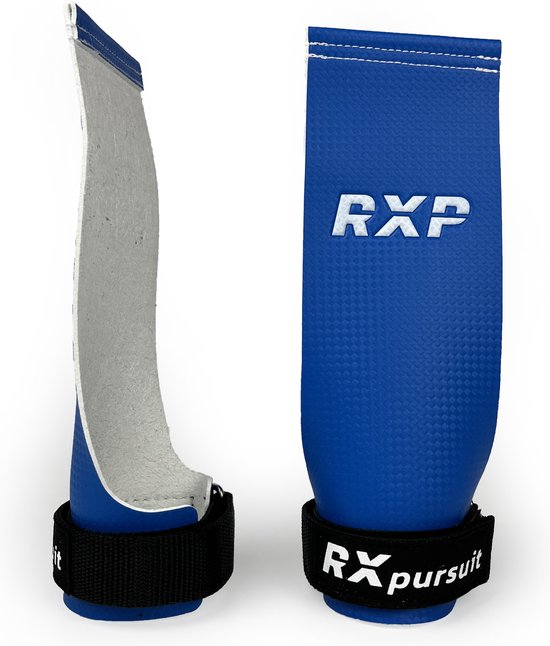 RXpursuit - Fingerless CrossFit Grips - Grips Zonder Gaten - No Holes - Grips Vingerloos - Blauw