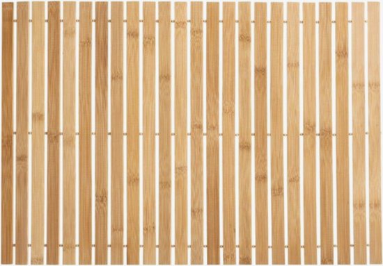OMID HOME Bamboe anti slipmat / hout / 40x60cm