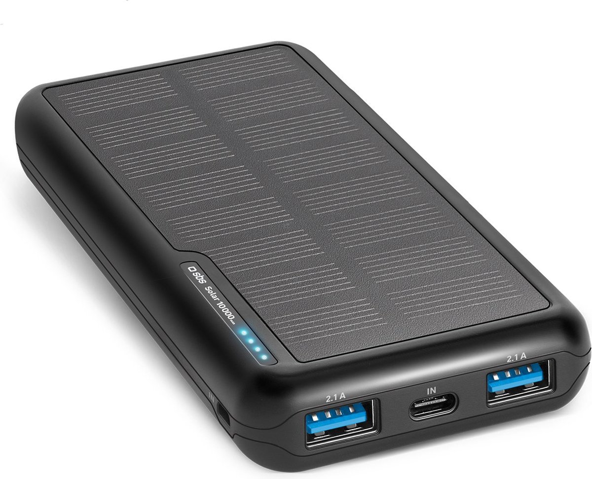 SBS TTBB10000SK powerbank 10000 mAh Zwart