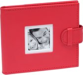 Deknudt Frames album à encastrer rouge, cuir photo taille 6x8 cm