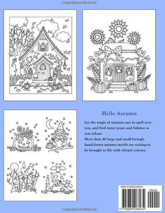 Alexandra Raisman Colouring In Hello Autumn: Relax and dream Adult Coloring Book - Alexandra ...