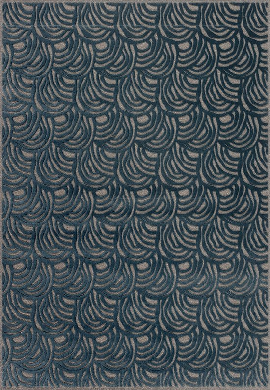 Vloerkleed Acsento Chiara 1016 Grey Blue - maat 160 x 230 cm