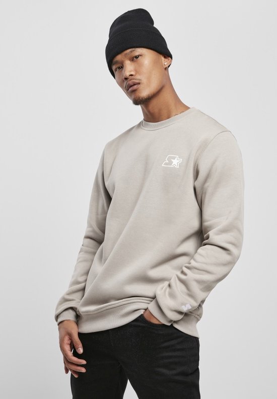 Starter Black Label - Small Logo Sweater/trui - S - Grijs