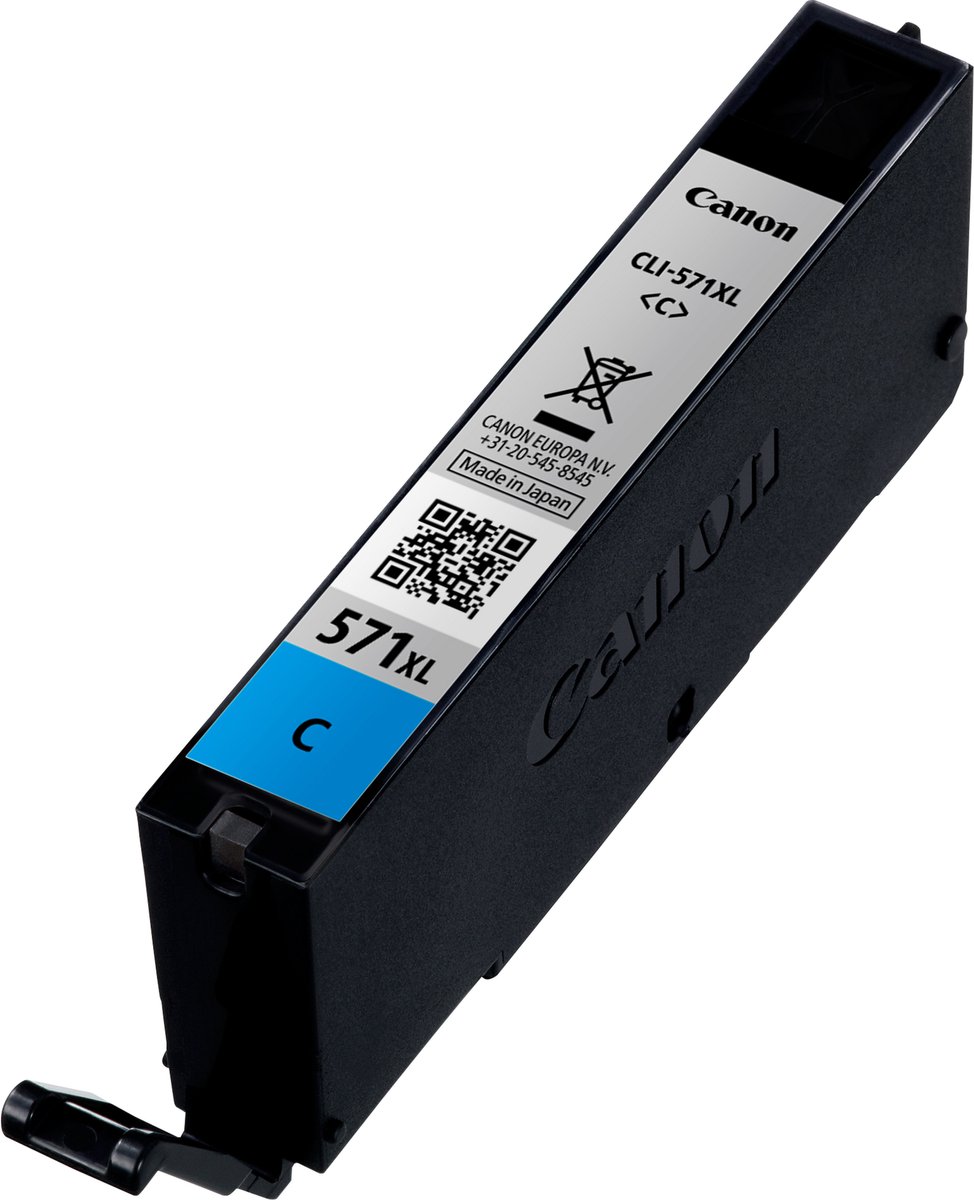 Canon CLI-571XL - Inktcartridge / Cyaan / Hoge Capaciteit