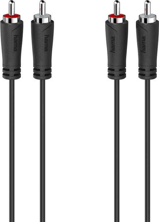 6,35 mm mono-jack stekker naar cinch RCA-stekker afgeschermde audiokabel 2 m [2 meter/2 m 6,35 mm mono-jack stekker naar cinch RCA-stekker afgeschermde audiokabel 2 m [2 meter/2 m