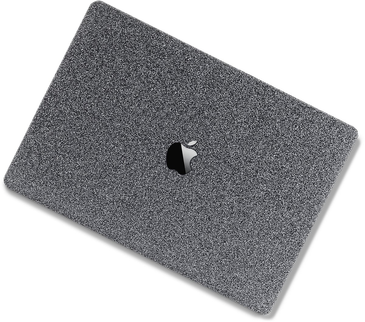 Lunso - Housse - MacBook Air 13 pouces (2020) - Blauw Glitter