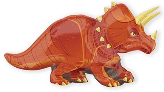 Folieballon - dinosaurus - Triceratops - SuperShape - 106x60cm
