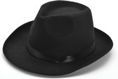 Zwarte Fedora verkleed hoed voor volwassenen | bol.