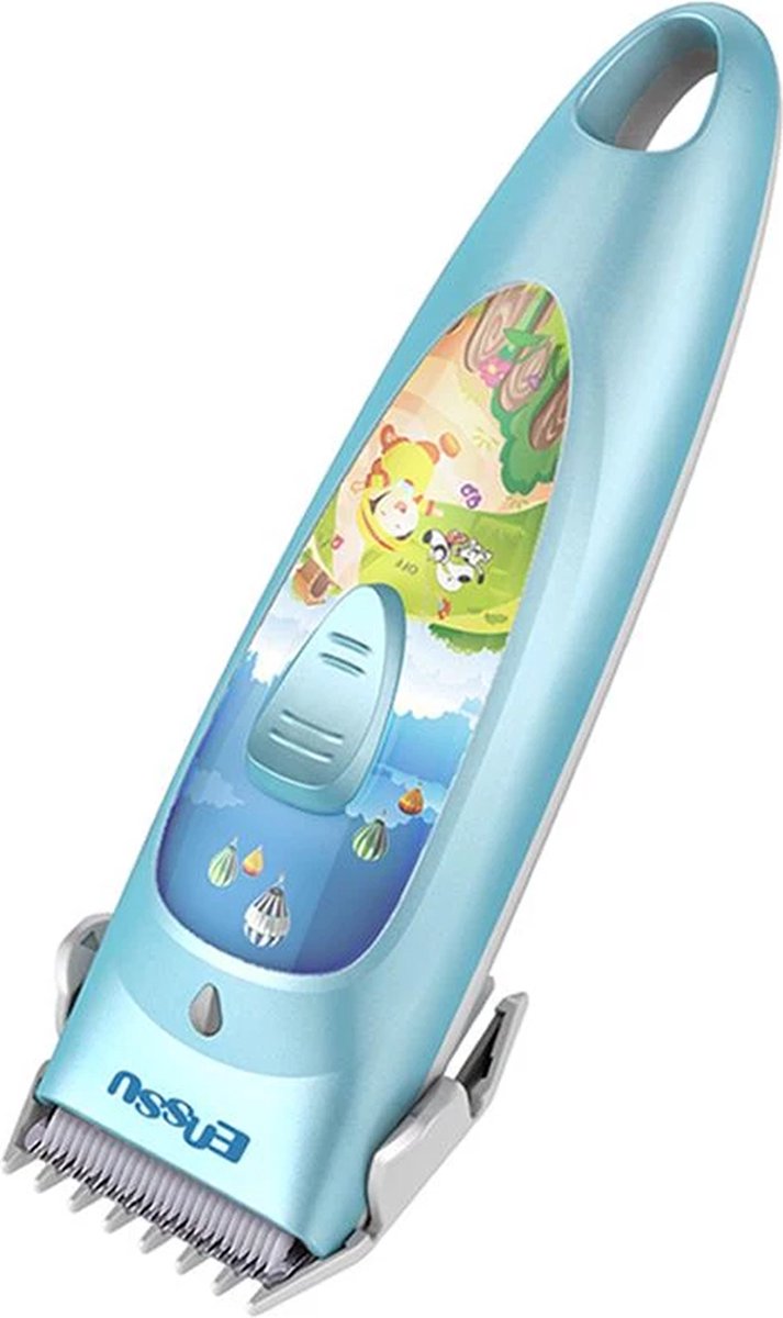 Baby-Tondeuse, Hoofdscheerapparaat Elektronische Baby-Tondeuse, Waterdichte Stille Tondeuse voor Kinderen met 2 Geleidekammen, Oplaadbare Draadloze