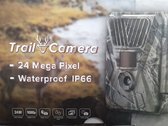 24MegaPixel Full HD Wildlifecamera met nachtzicht - 24MP 1080P FULL HD – geschikt voor max 32GB SD (niet meegeleverd) - IP66 Waterbestendig - NL software en handleiding - Beveiligingscamera