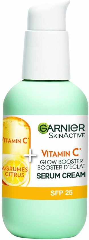 Garnier SkinActive - Serum Cream met Vitamine C* en SPF25 - 50ml