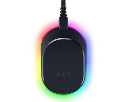 Razer Mouse Dock Pro + Draadloze Oplaad Puck Bundel – Draadloze Oplader Muizen – RGB – Zwart
