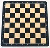 Afbeelding van het spelletje Mousepad Schaakmat 56x56 cm - 58x58mm vakken - Zwart Goud - Genummerd  en becijferd Top Kwaliteit Klasse en Geweldig