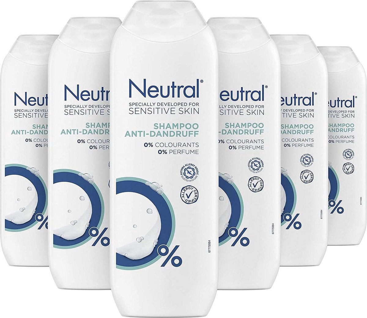 Neutral anti-roos shampoo - 8 x 250 ml