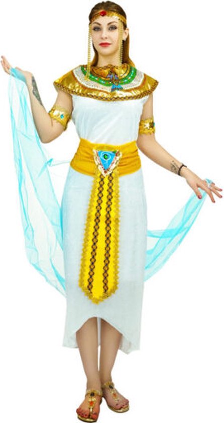 Egypte Kostuum | Cleopatra Van De Nijl Kostuum | Medium | Carnaval