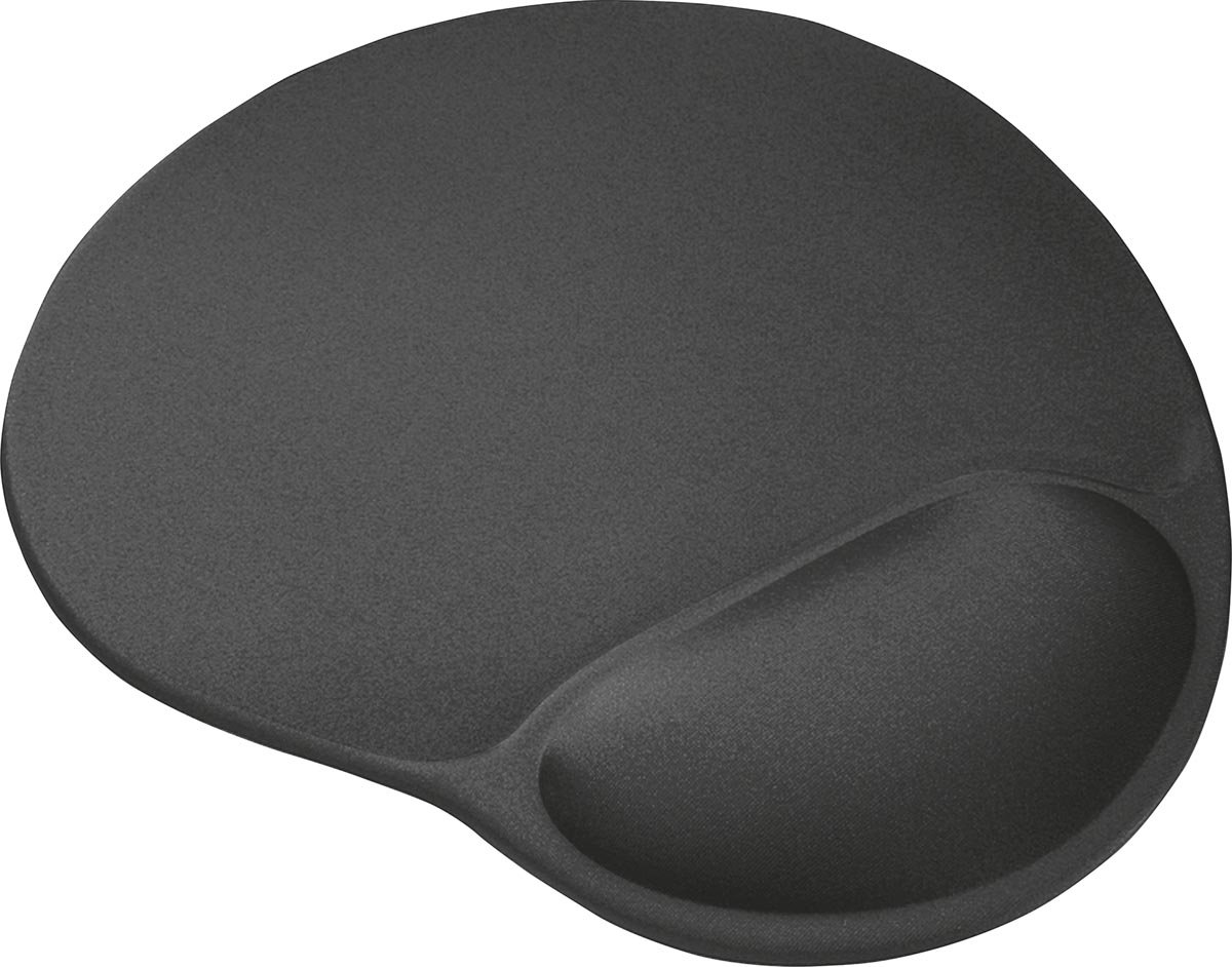 Ergonomische Muismat Met Polssteun - Zwart - Antislip Gel mat