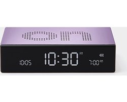 Wekker numérique Lexon Flip Premium ON OFF - Violet