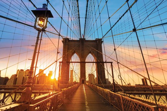 Cadre photo Brooklyn Bridge, ft 65 x 98 cm