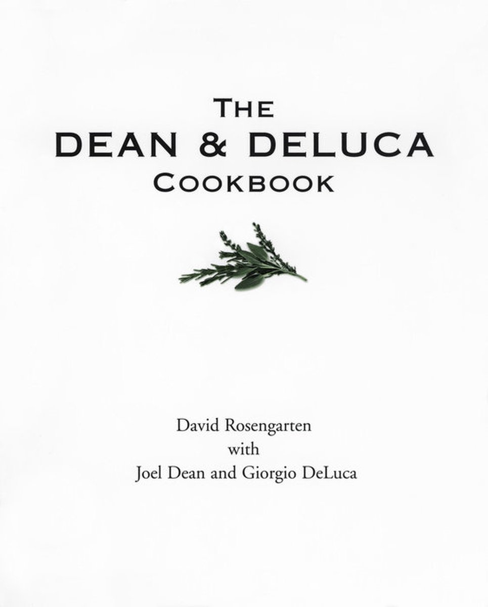 Omslag van The Dean and DeLuca Cookbook