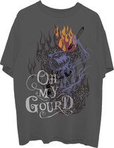 Disney The Nightmare Before Christmas - Oh My Gourd Unisex T-shirt - M - Grijs