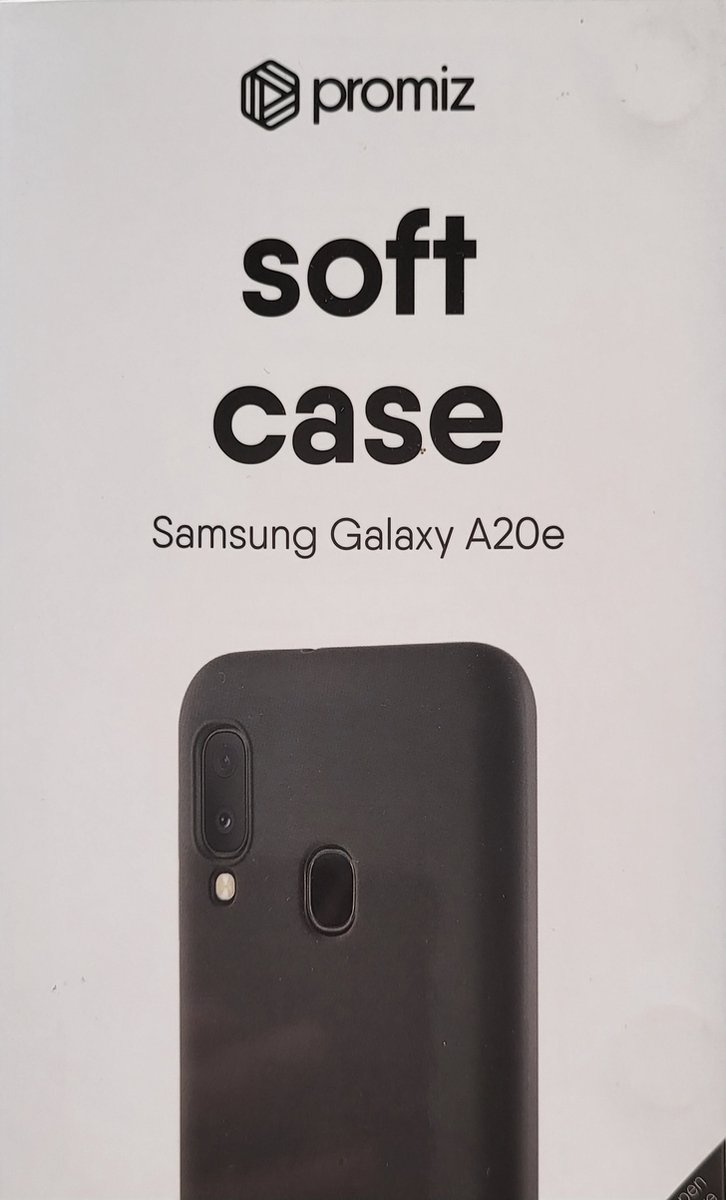 Promiz Samsung Galaxy A20e Soft Case Zwart