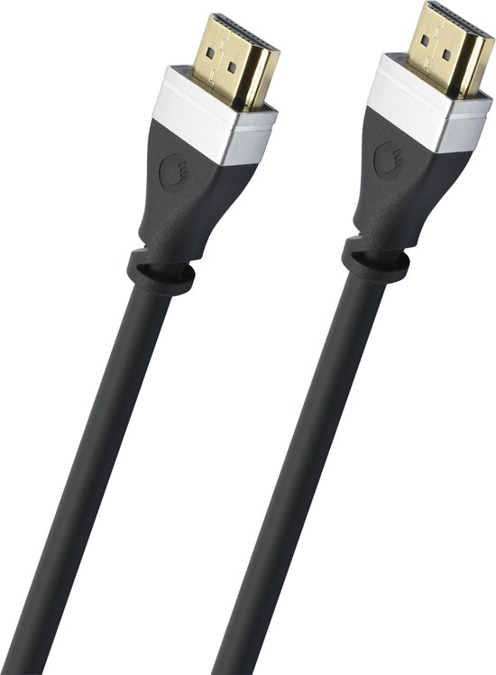 Foto: Oehlbach d1c33101 hdmi kabel 1 5 m hdmi type a standaard zwart