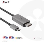 CLUB3D CAC-1587 tussenstuk voor kabels HDMI Type A (Standaard) Zwart