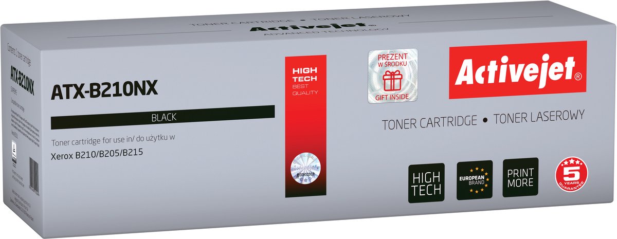 ActiveJet ATX-B210NX Toner voor Xerox-printer; Xerox 106R04347 vervanging; Opperste; 3000 pagina's; zwart.