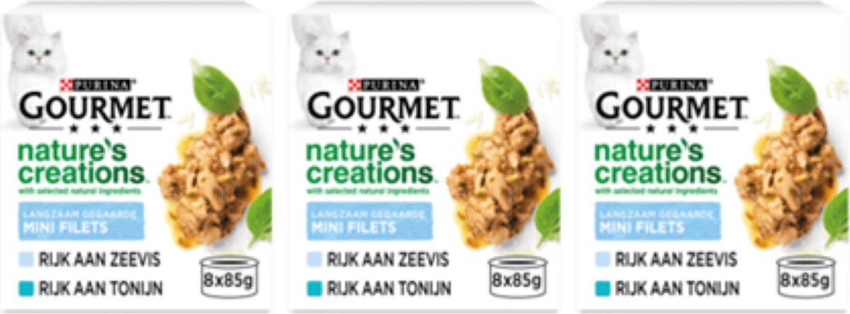 Purina Gourmet Purina Nature's Creations Natürliches Nassfutter mit Purina Gourmet Purina Nature's Creations Natürliches Nassfutter mit