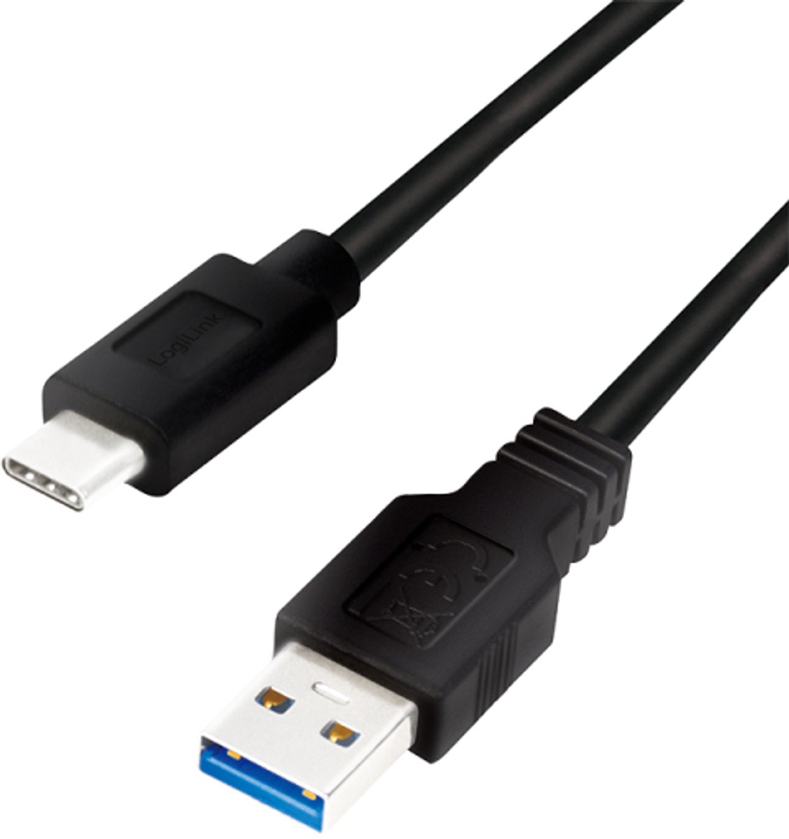 LOGILINK CU0170 USB-kabel Zwart