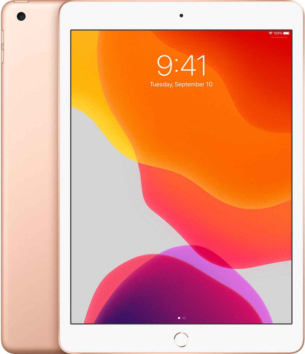 Apple iPad (2019) - 10.2 inch - WiFi - 128GB - Goud