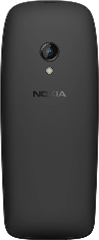 Nokia 6310, rechthoek, dual sim, 7,11 cm (2. 8"), 0,3 mp, 1150 mah, zwart