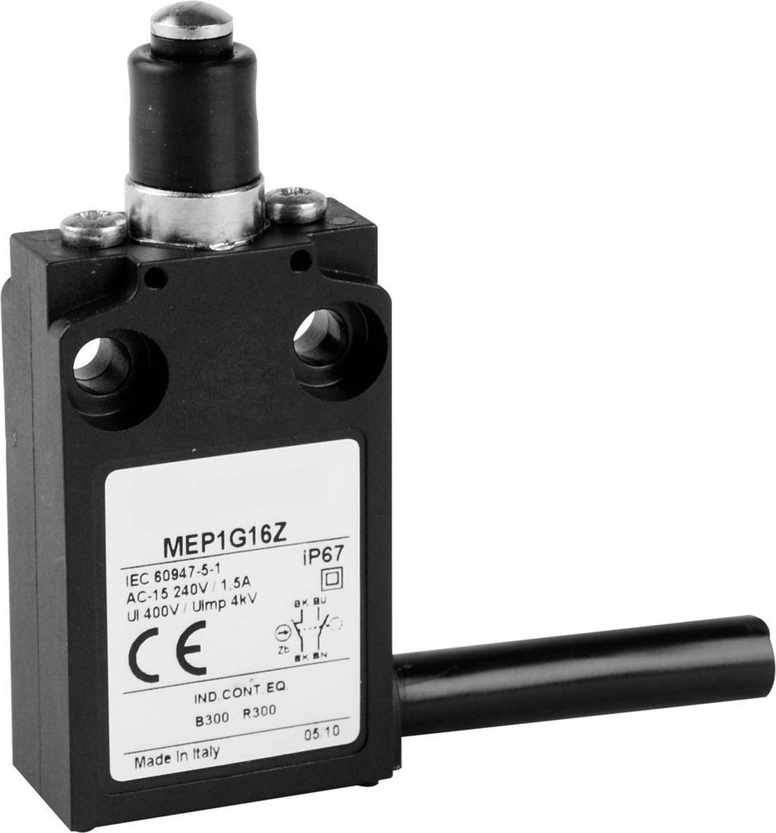 Panasonic MEP1G16Z MEP1G16Z Eindschakelaar 24 V 5 A Plunjer IP67 1 stuk(s)