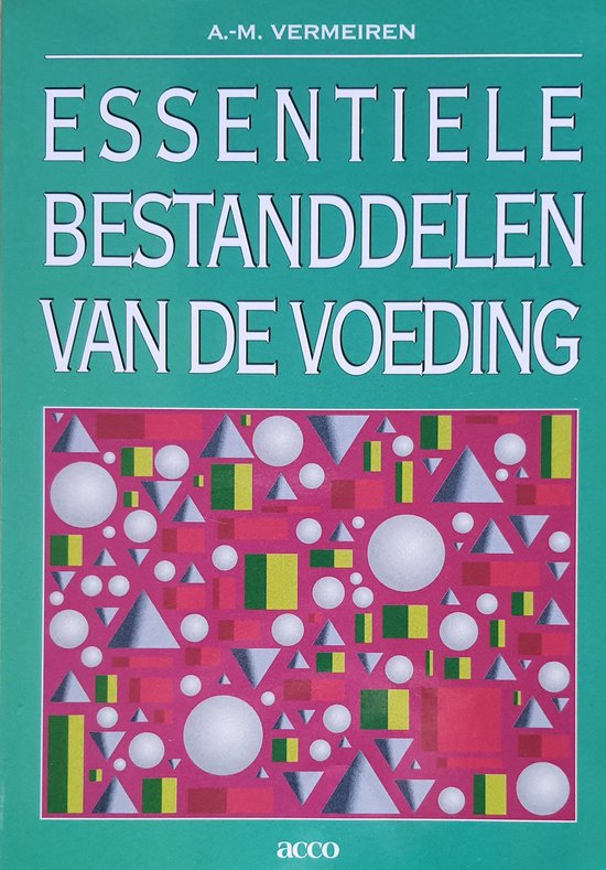 Essentiële bestanddelen van de voeding - cover