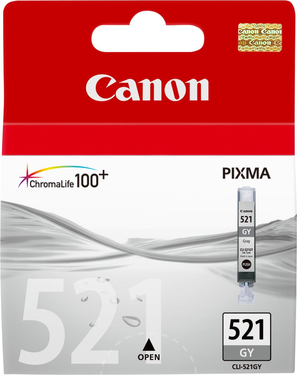 CANON CLI-521GY - Grijs Grijs