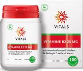 Vitals - Vitamine B2 - 25 mg - 100 Capsules - natriumriboflavine-5’-fosfaat, de biologisch actieve vorm