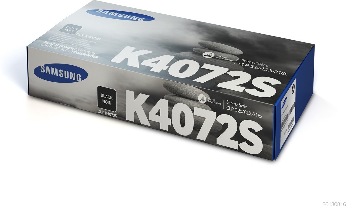 Samsung CLT-K4072S - Zwart - origineel - tonercartridge (SU128A) - voor Samsung CLP-325, CLX-3180, CLX-3185, CLX-3186