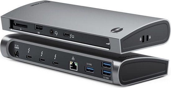 Alogic Thunderbolt 4 BLAZE Docking Station Triple Thunderbolt Outputs