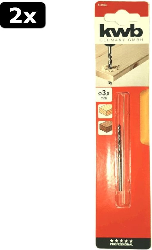 HSS Houtspiraalboor DIN1869 TLS ø11,0x310x450 (1 st.) | JRV Products