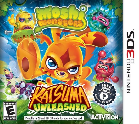 Activision Moshi Monsters: Katsuma Unleashed, 3DS Standaard Nintendo 3DS