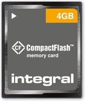 Integral Memory card Compactflash 4GB INCF4GV2