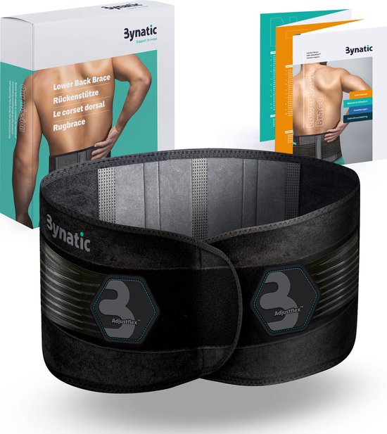 Bynatic® Rugbrace Onderrug - Rugband voor Lage Rugpijn - Rug Corrector ...
