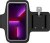 Arara Armband Geschikt voor iPhone 13 Pro max sportarmband - hardloopband - Sportband hoesje - zwart